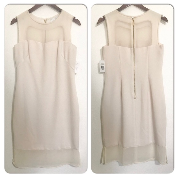 Jessica Simpson Dresses & Skirts - NWT Jessica Simpson Mother of Pearl Sheath Dress 6